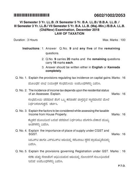 2017 batch 2018 d taxation - 060210022053 0602/1002/ VI Semester 3 Yr ...