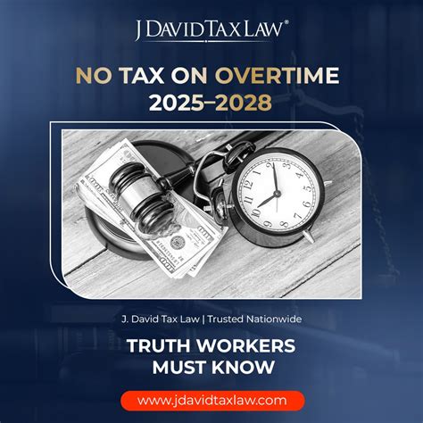 No Tax on Overtime 2025-2028: What Workers Must Know
