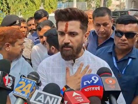 Chirag Paswan attacks Tejashwi for repeated election losses, assures ...
