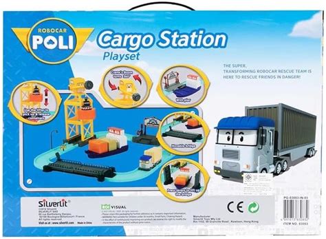 Robocar Poli Official Cargo Station Playset, Vehicle India | Ubuy