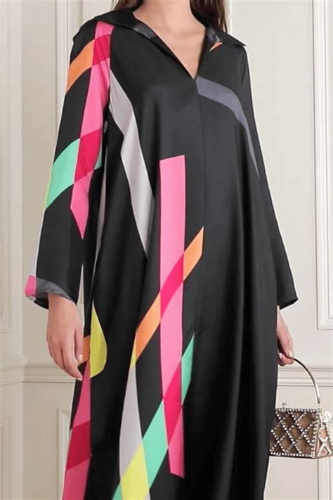 Black Fusion Kaftan/Dress | Official Wardrob