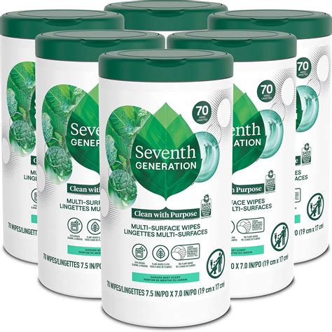 Amazon.com: Seventh Generation 22812 Botanical Disinfecting Wipes, 8 x ...