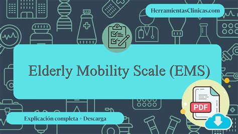 Elderly Mobility Scale (EMS) (Escala de Movilidad para Personas Mayores ...