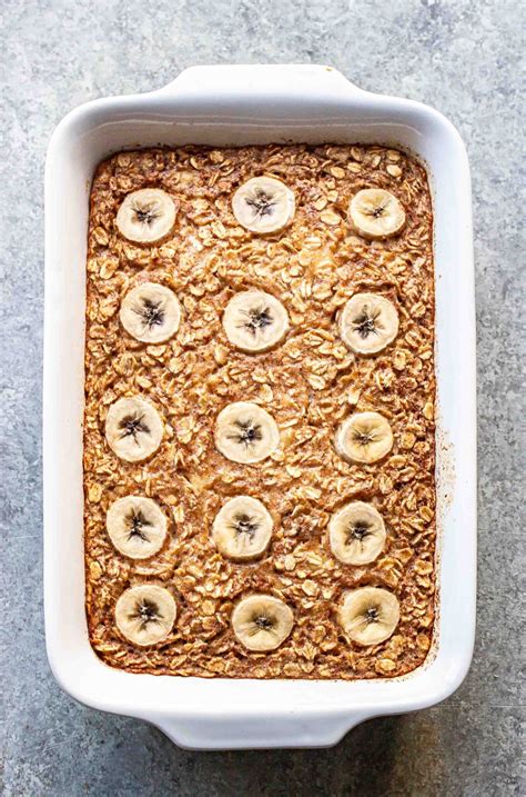 Banana Bread Baked Oatmeal - Recipe Runner