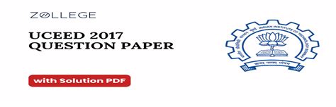 UCEED 2021 Question Paper with Answer Key PDF (January 17)
