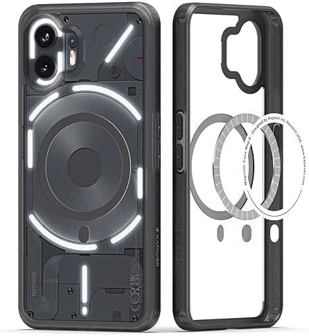 KAPAVER Back Cover Case Compatible with Nothing Phone 2 5G (PC+TPU ...