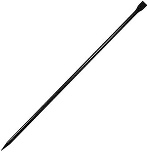 1.5m Chisel & Point Wrecking Crow Bar - 30mm Diameter, Hardened Steel ...