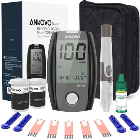 Fofcroll Blood Glucose Monitor Kit, Diabetes Testing | Ubuy India