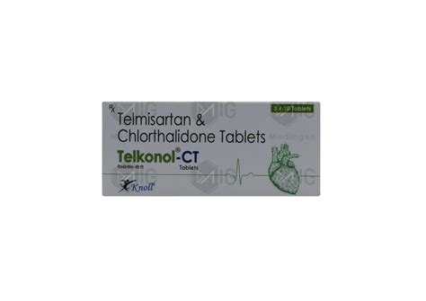 Telkonol CT Tablet: View Uses, Side Effects, Price & Substitutes