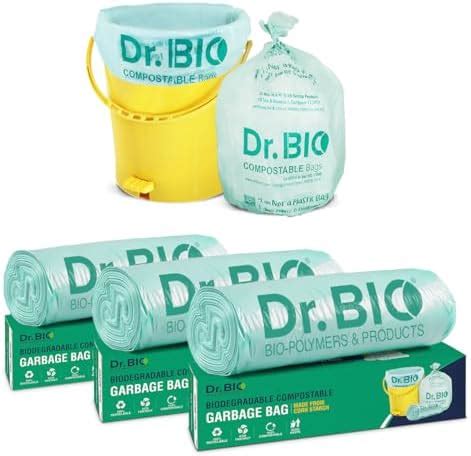 Shalimar Compostable Garbage Bags Size 17 X 19 Inches (Small) 45 Bags ...