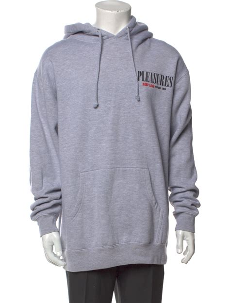 Pleasures 'Deep Love Tour '09' Graphic Print Hoodie - Blue Sweatshirts ...