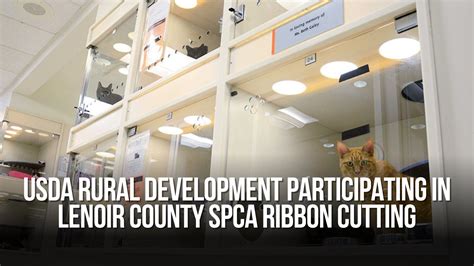 USDA Rural Development participating in Lenoir County SPCA ribbon ...