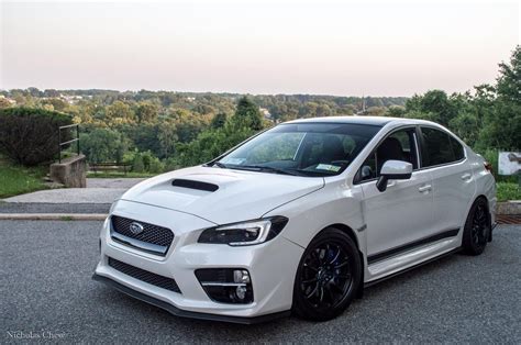 Clean Looking White Subaru WRX 2015 w/ Nice Alloy Rims Check it Out! | Subie Gallery New Subaru ...
