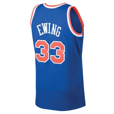 Mens New York Knicks Patrick Ewing 1991-92 Road Swingman Jersey by ...