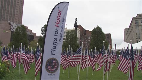 Flags for Honor returns to Public Square in Cleveland ahead of 9/11 ...