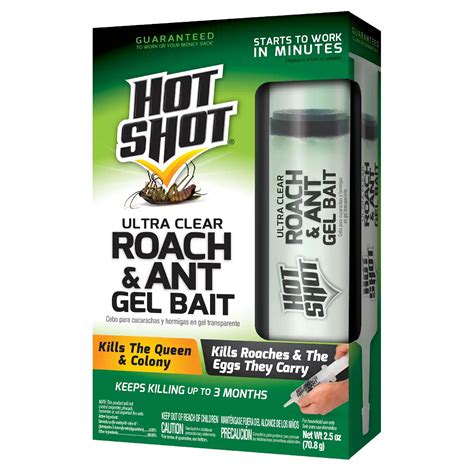 Ultra Clear Roach & Ant Gel Bait | Hot Shot®
