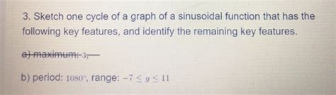 Image result for Sinusoidal Graph One Cycle