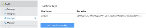 Image result for Azure Function URL URL Key