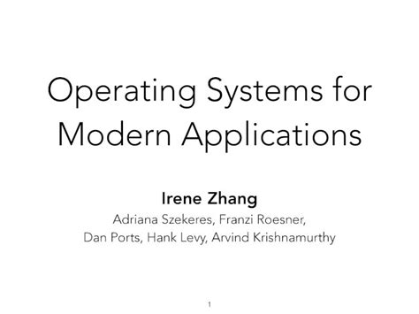 Applications of Operating System 的图像结果
