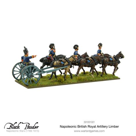 Napoleonic British Royal Artillery limber - Warlord Games
