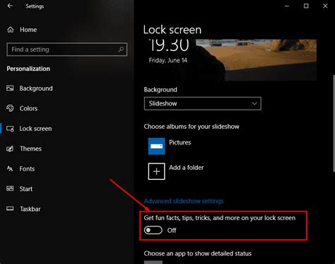 Image result for How to Set Up Lock Screen Slideshow
