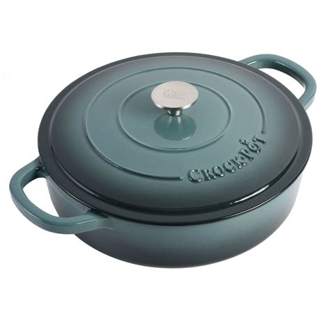 Crock Pot Artisan 5-Quart Enameled Cast Iron Braiser