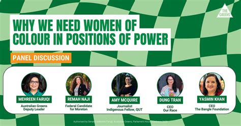 Why We Need Women of Colour in Positions of Power - Panel Discussion w ...