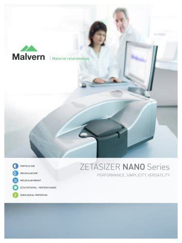 Zetasizer Advanced - Malvern Panalytical - PDF Catalogs | Technical ...