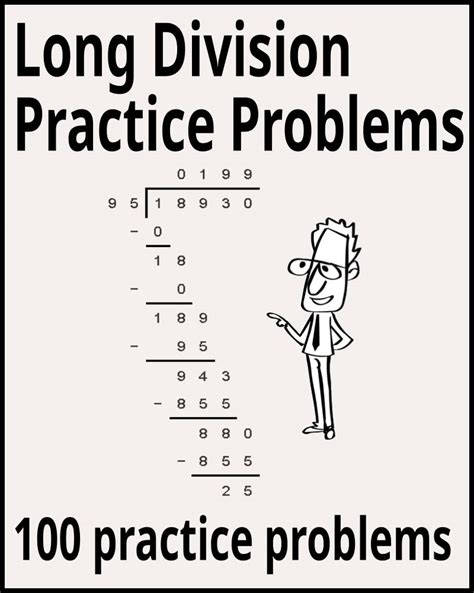 Image result for Long Division Practice Problems