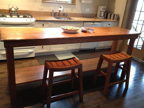 Long Narrow Tall Dining Table