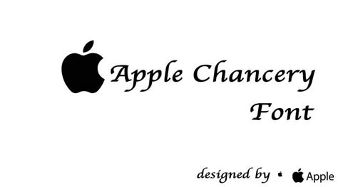Apple Chancery Font | Free Fonts Vault