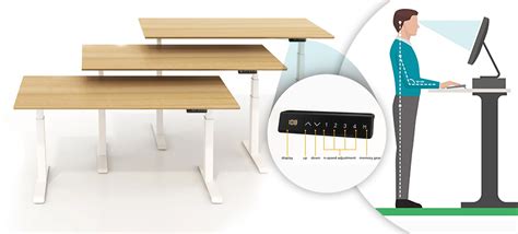 Adjustable Office Desks Workstations 的图像结果