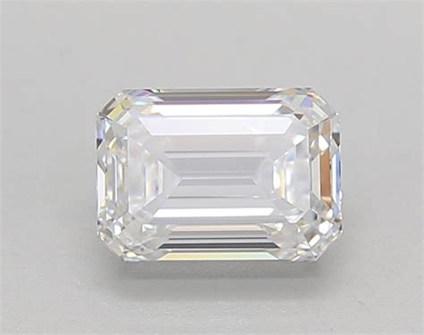 IGI Certified 1.00 CT Emerald HPHT Lab Grown Diamond - D Color, VS1 ...