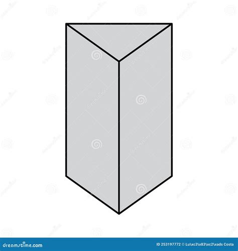 Image result for Triangular Prism Front View