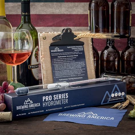 Buy Brewing America American-Made Specific Gravity Hydrometer Alcohol ...