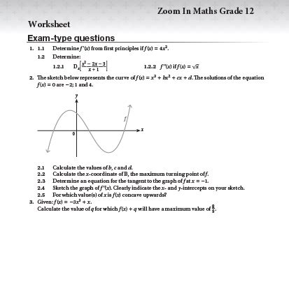 Image result for Grade 12 Calculus Notes.pdf