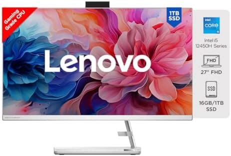 Lenovo IdeaCentre AIO Intel Core i5 13420H 27" FHD IPS 3-Side Edgeless ...