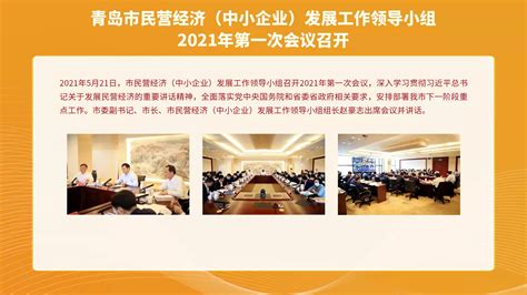 会议公开—青岛市民营经济（中小企业）发展工作领导小组2021年第一次会议_青岛政务网