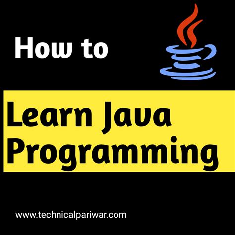How to learn Java Programming in Hindi - Technical pariwar