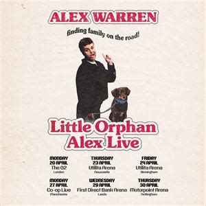 Alex Warren Tickets | Monday 04 May 2026 at 18:30