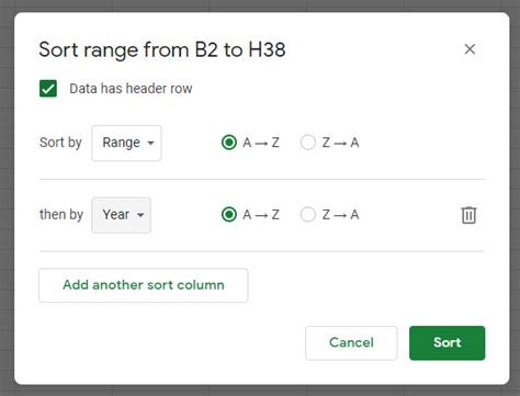 Image result for Advanced Excel Sorting