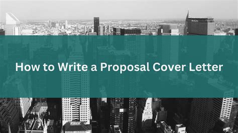 How to Write a Proposal Cover Letter: Examples + Free Template - OpenAsset