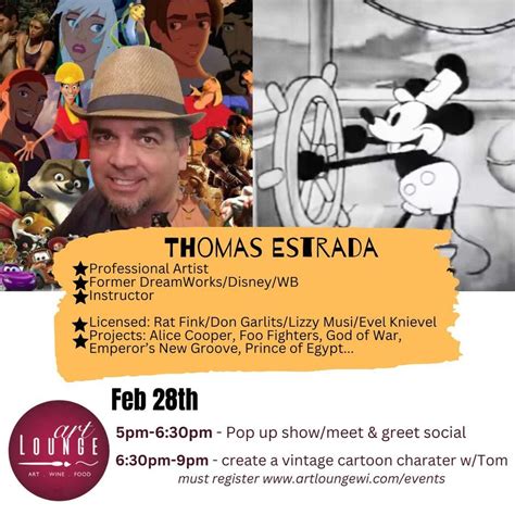 Create a Vintage Character with Thomas Estrada, Art Lounge, Menomonee ...