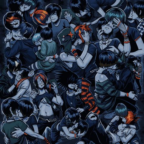 google, show me emo boys kissing by AngusBurgers on DeviantArt