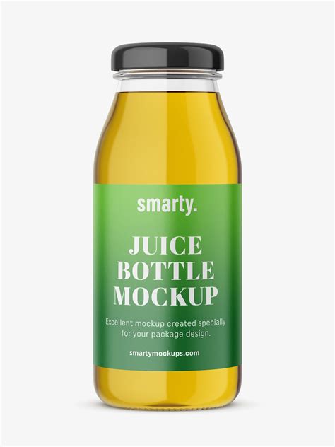 Apple juice mockup - Mockups Design
