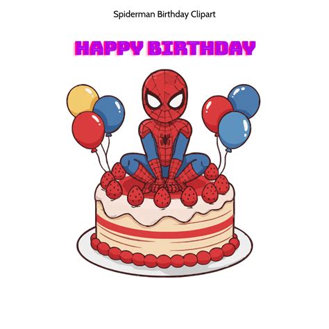 Free Spiderman Vector Clipart (PNG, SVG) to Edit Online