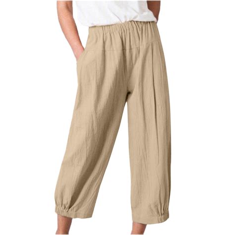 High Waisted Khaki Pants
