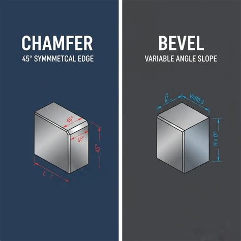 Chamfer vs. Bevel: 5 Key Differences for Precision Machining