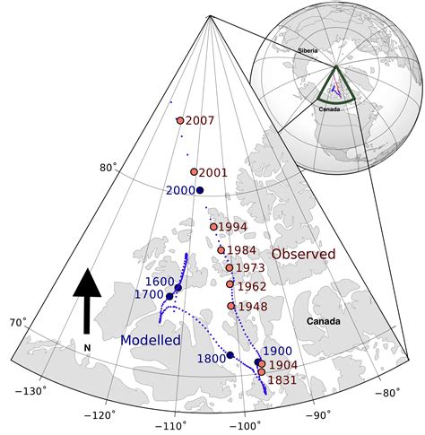 Earth's North Magnetic Pole Is Moving Fast, And We Might Finally Know ...