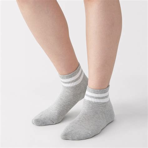 Right angle Pile Short socks(Line)